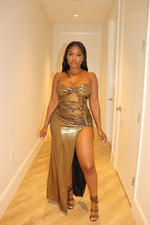 Bronze trophy dress