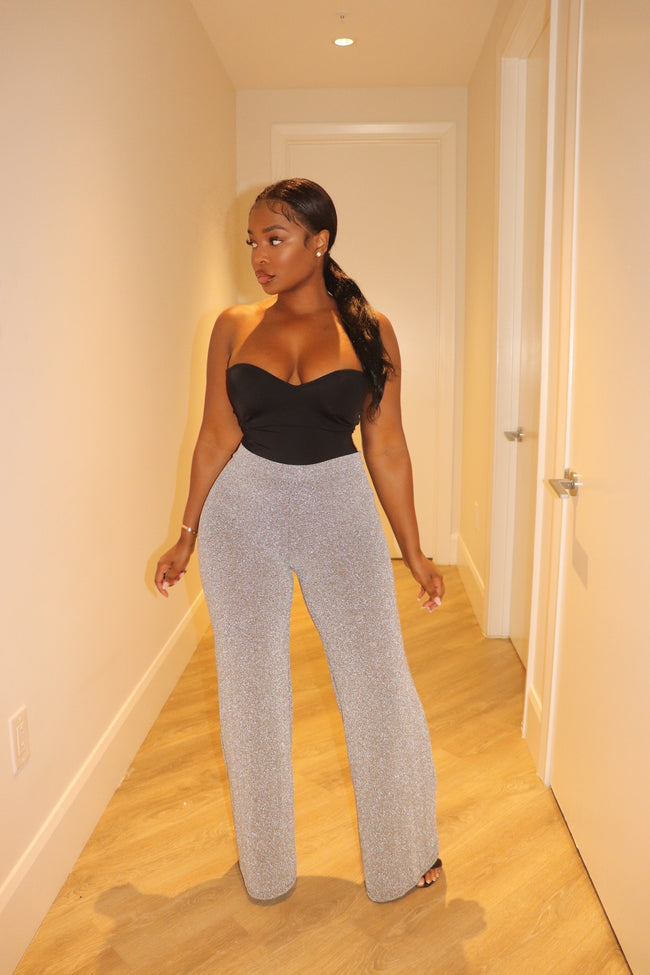Silver Shimmer Pants