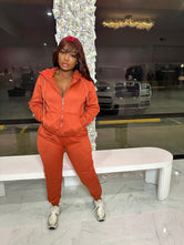 Spice lined jogger