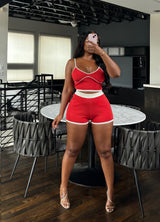 Spice knit short set ll