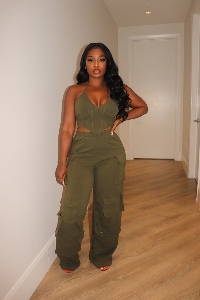 Olive cargo set