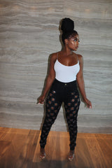 Black holy work denim - Shop Luxe Life Boutique