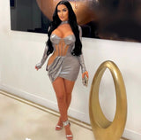 Cassie Caged mini dress - Shop Luxe Life Boutique