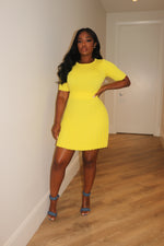 Yellow Tennis Skirt set