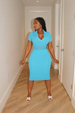 Blue Collar Knit dress