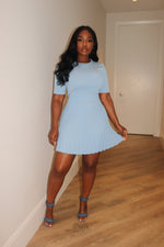 Baby Blue Tennis Skirt set