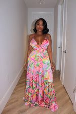 Pink paradise maxi