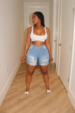 Mid Denim shorts