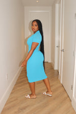 Blue Collar Knit dress