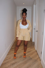 Yellow yacht short set
