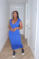 royal midi dress