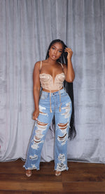 Cello Distressed denim