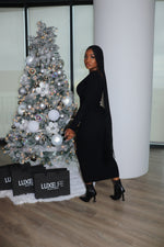Black sweater dress ll