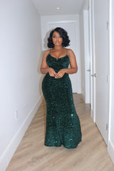 Hunter Sequin Mermaid dress
