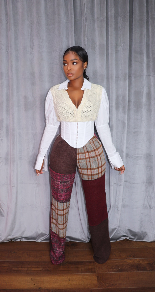 Pretty Proper sweater blouse