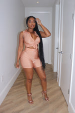 Shine Rose short set