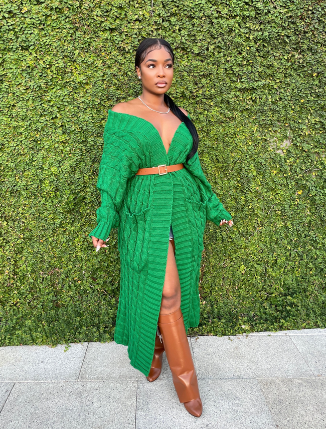 Green Billions Cardigan ll