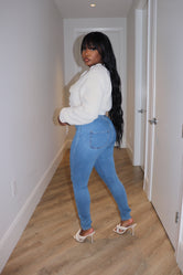 Medium High waist denim