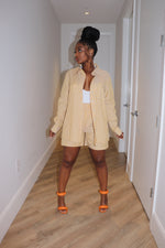 Yellow yacht short set