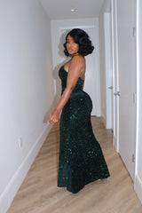 Hunter Sequin Mermaid dress