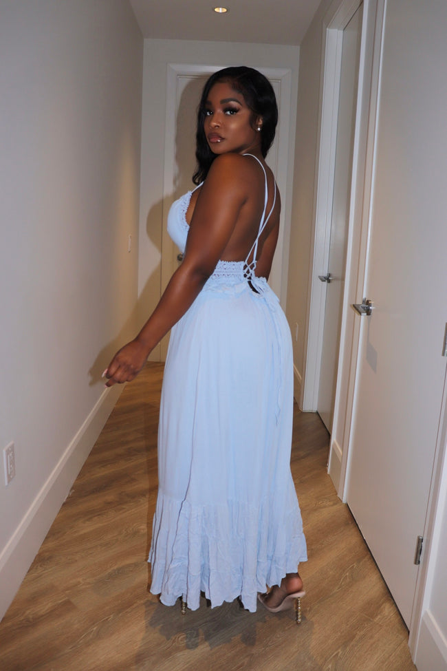 Blue shero maxi