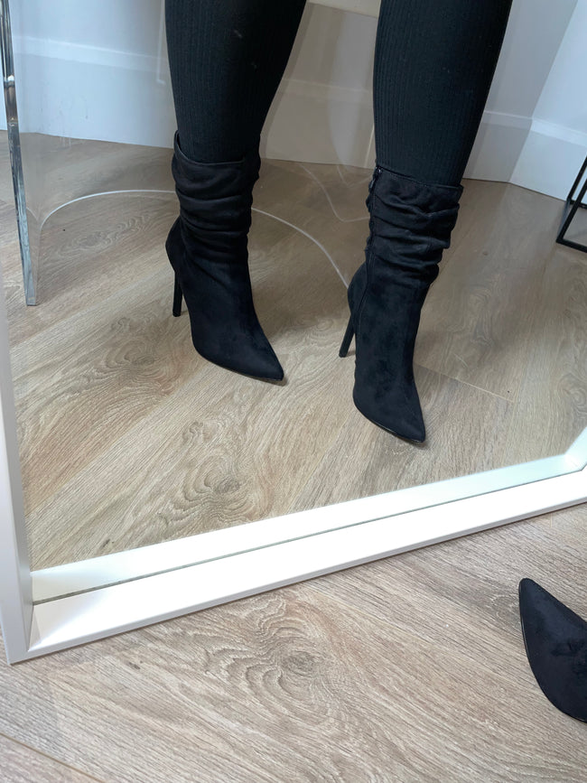 Black Fall Bootie