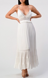 white shero maxi