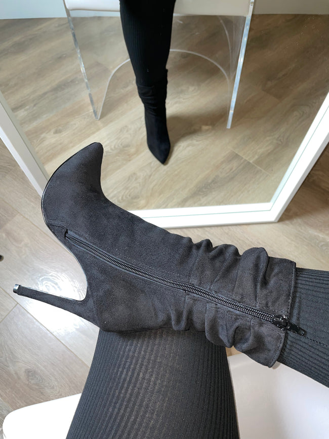 Black Fall Bootie