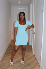 Sky Blue cap mini
