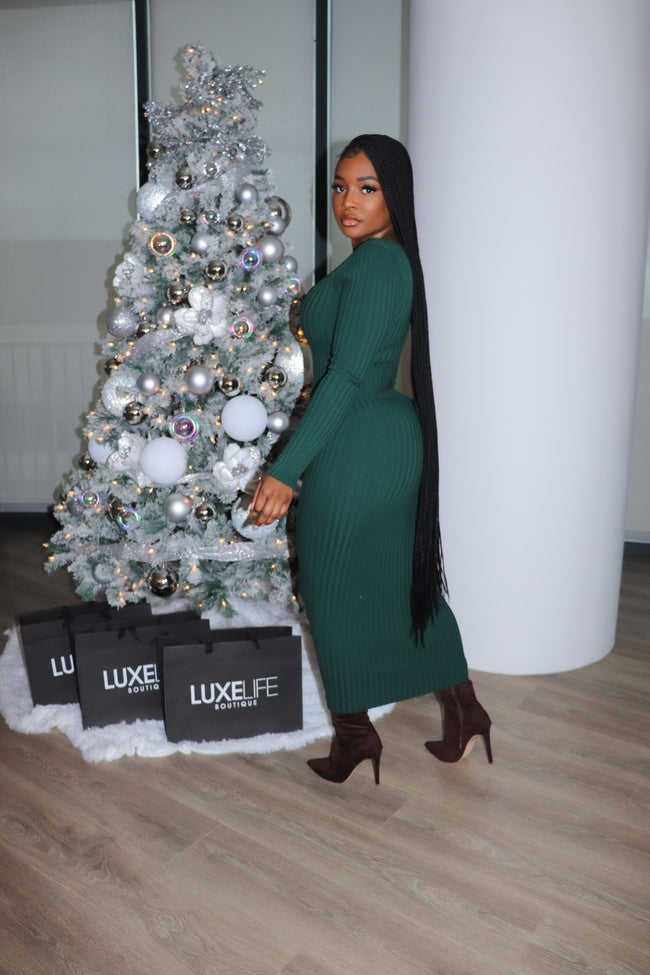 Hunter sweater dress