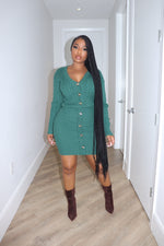 Hunter Cable mini dress