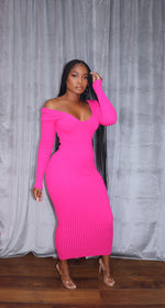 Barbie Pink Sweater dress