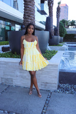 Yellow Baby Doll Dress