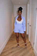 Blue Yacht short set