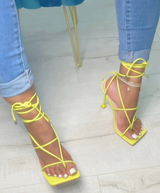 Lime beauty sandal